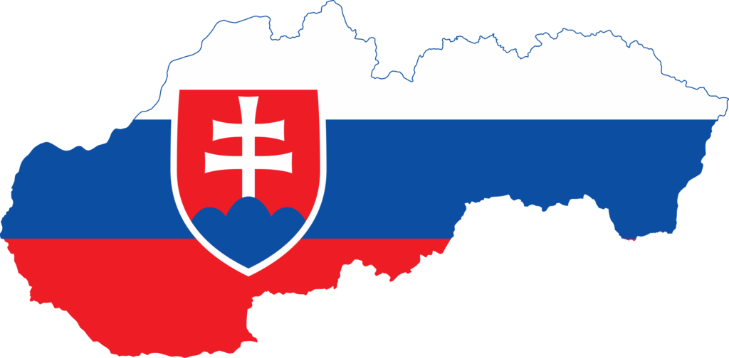 flag map of slovakia.svg